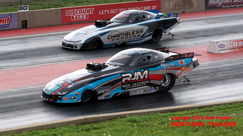 Shane Westerfield - TA/FC (near lane) vs 
Christine Foster - TA/FC (far lane)